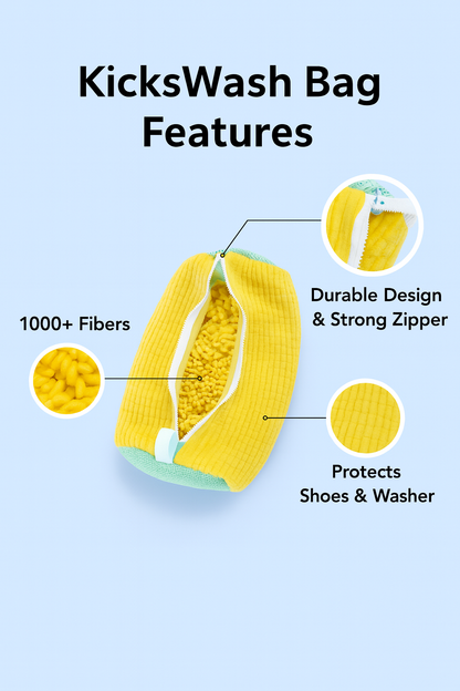 KicksWash® Shoe Laundry Bag